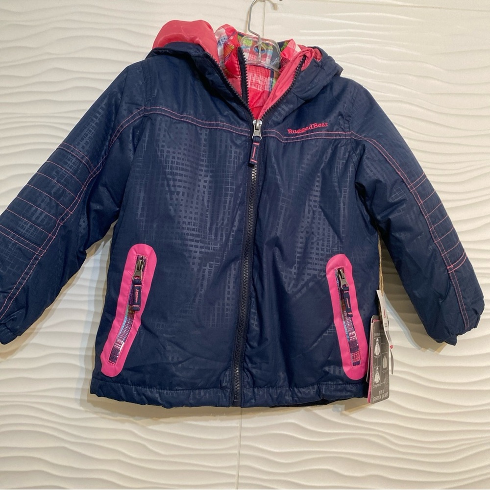 Rugged Bear Girls Jacket Size 4 Coat